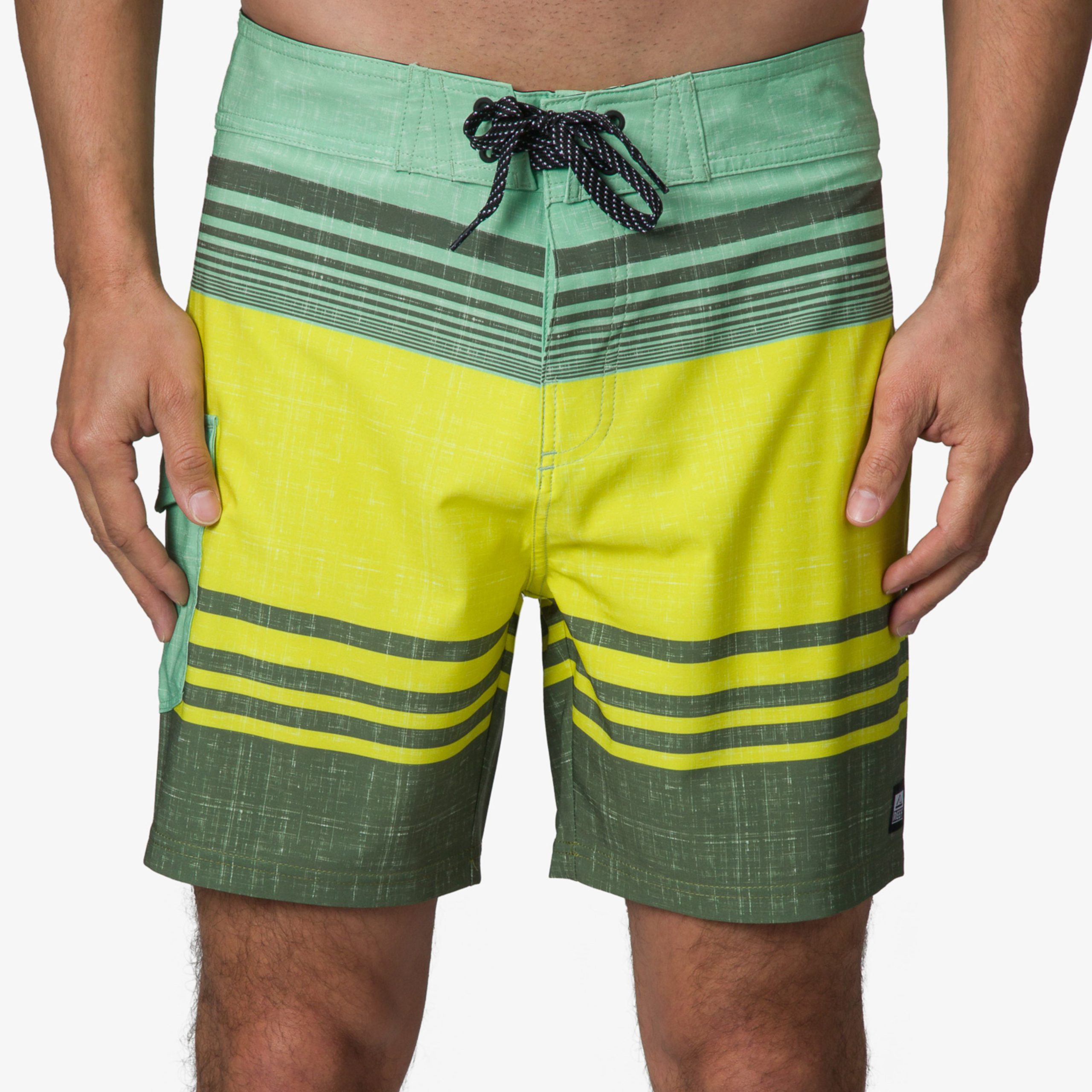 Casey Stripe Boardshort 17