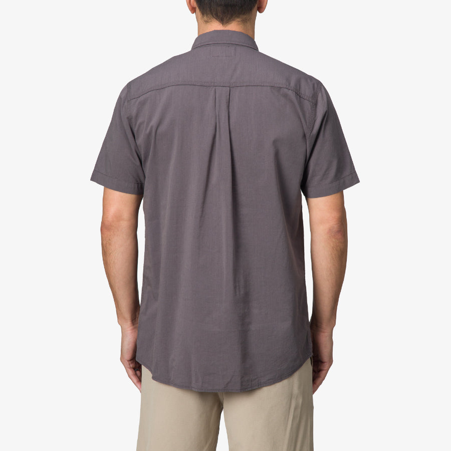 Collins Ss Wvn Shirt - Image 2