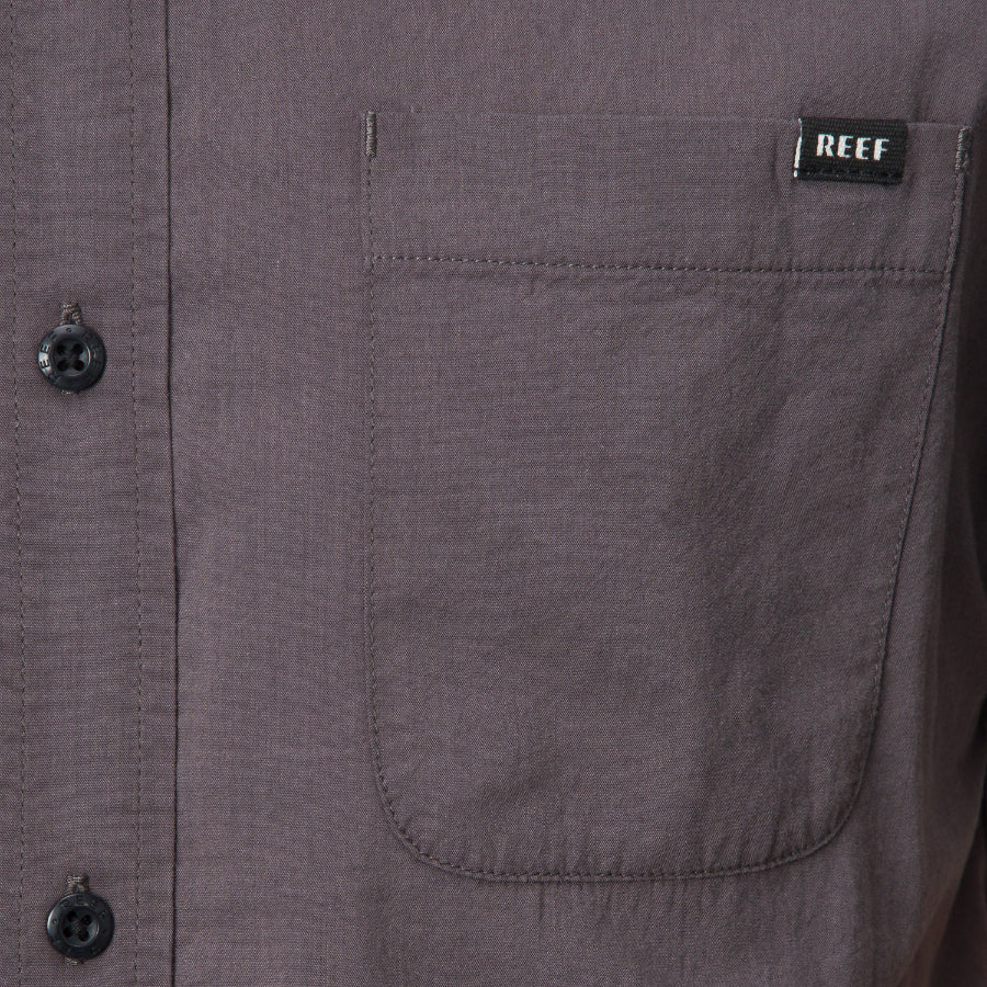 Collins Ss Wvn Shirt - Image 3