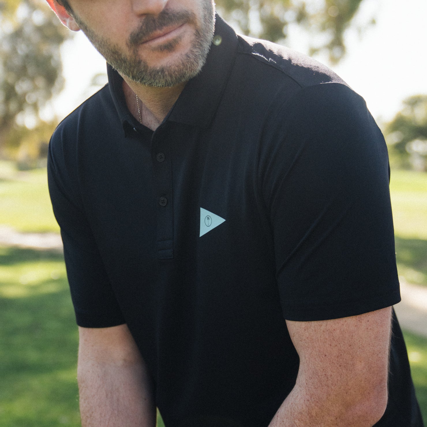 Reef X Palm Golf Blackballed Polo - Image 2